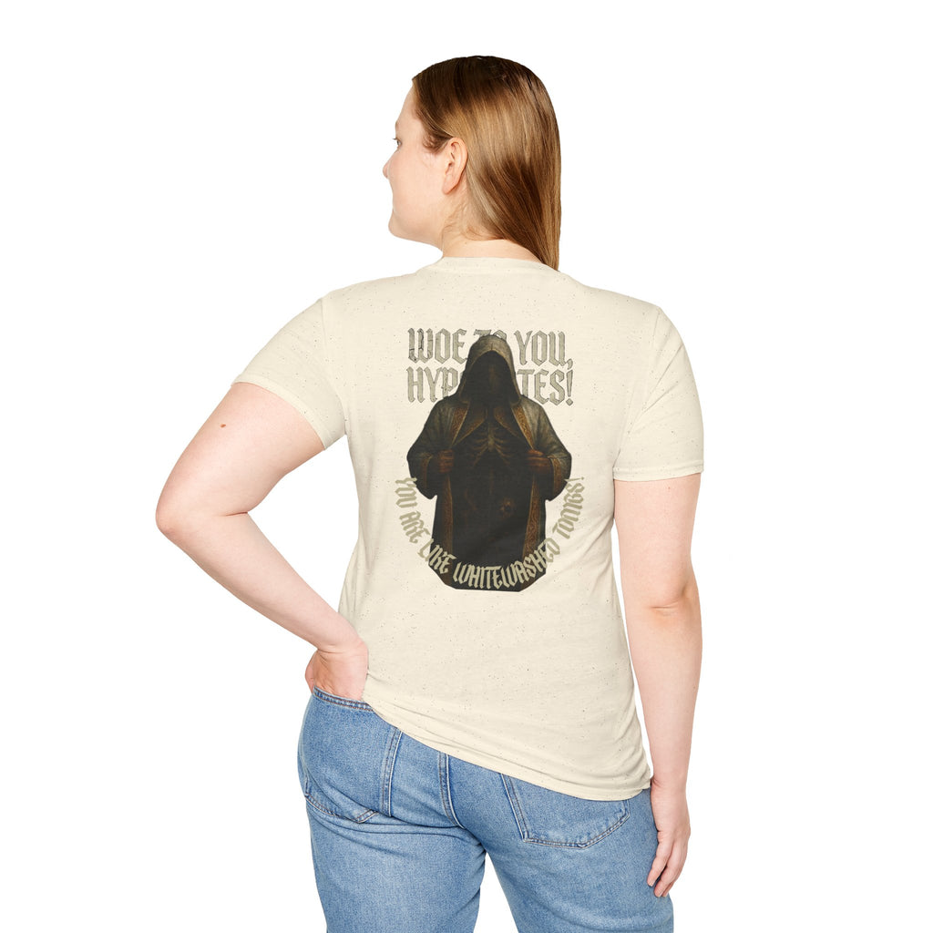 "Whitewashed Tombs" (Design on Back/Logo on Front)