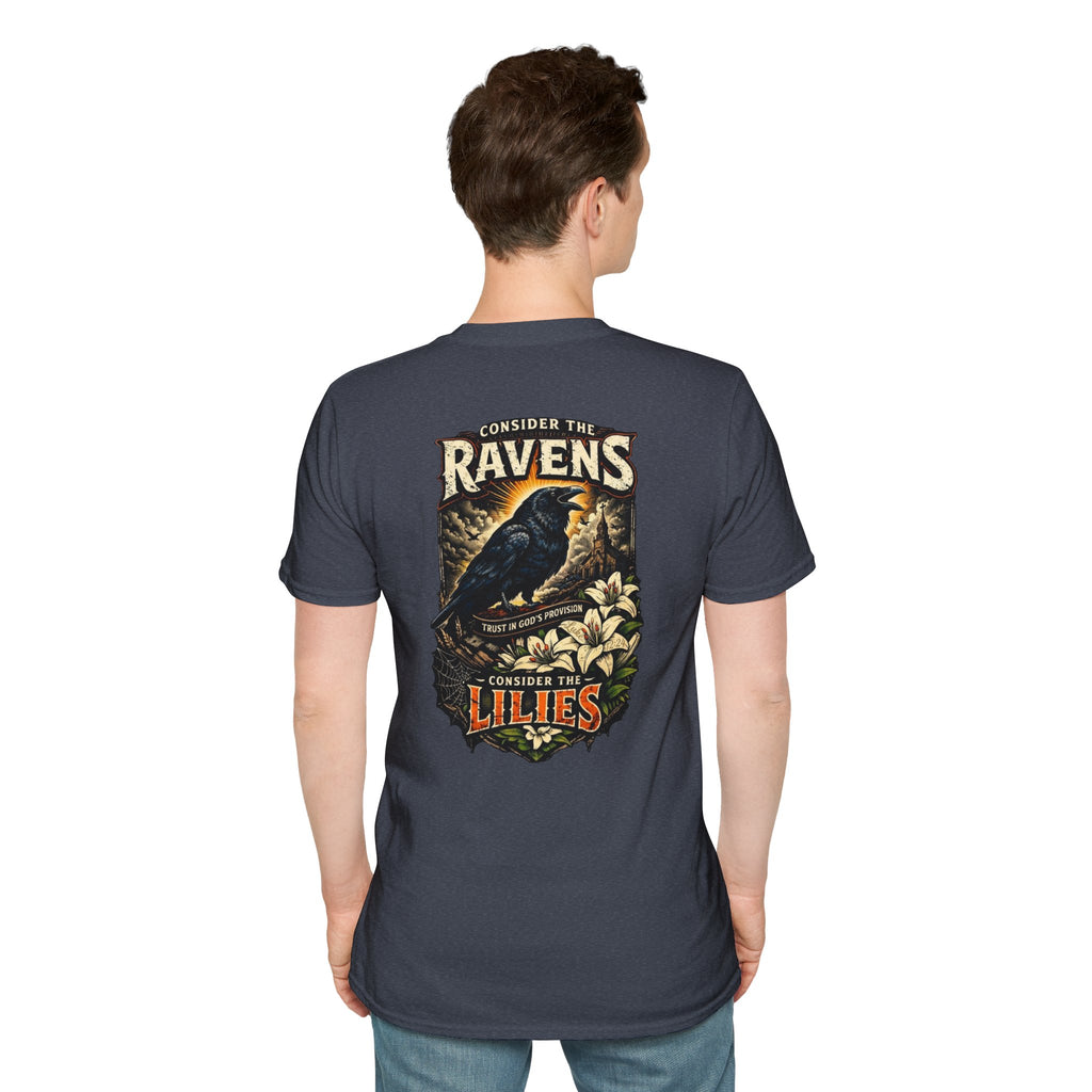 "Consider the Ravens" (Design on Back/Logo on Front)