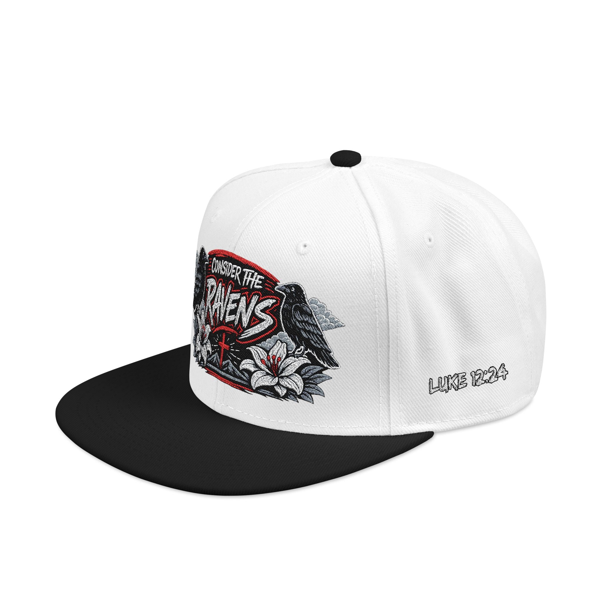 "Ravens and Lilies" v2 Exalted Edition (Embroidered Front/Side/Back)