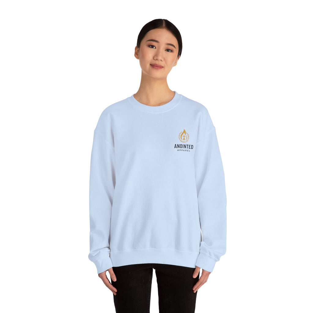Graves Into Gardens Crewneck Sweatshirt (Design on Back/Logo on Front)