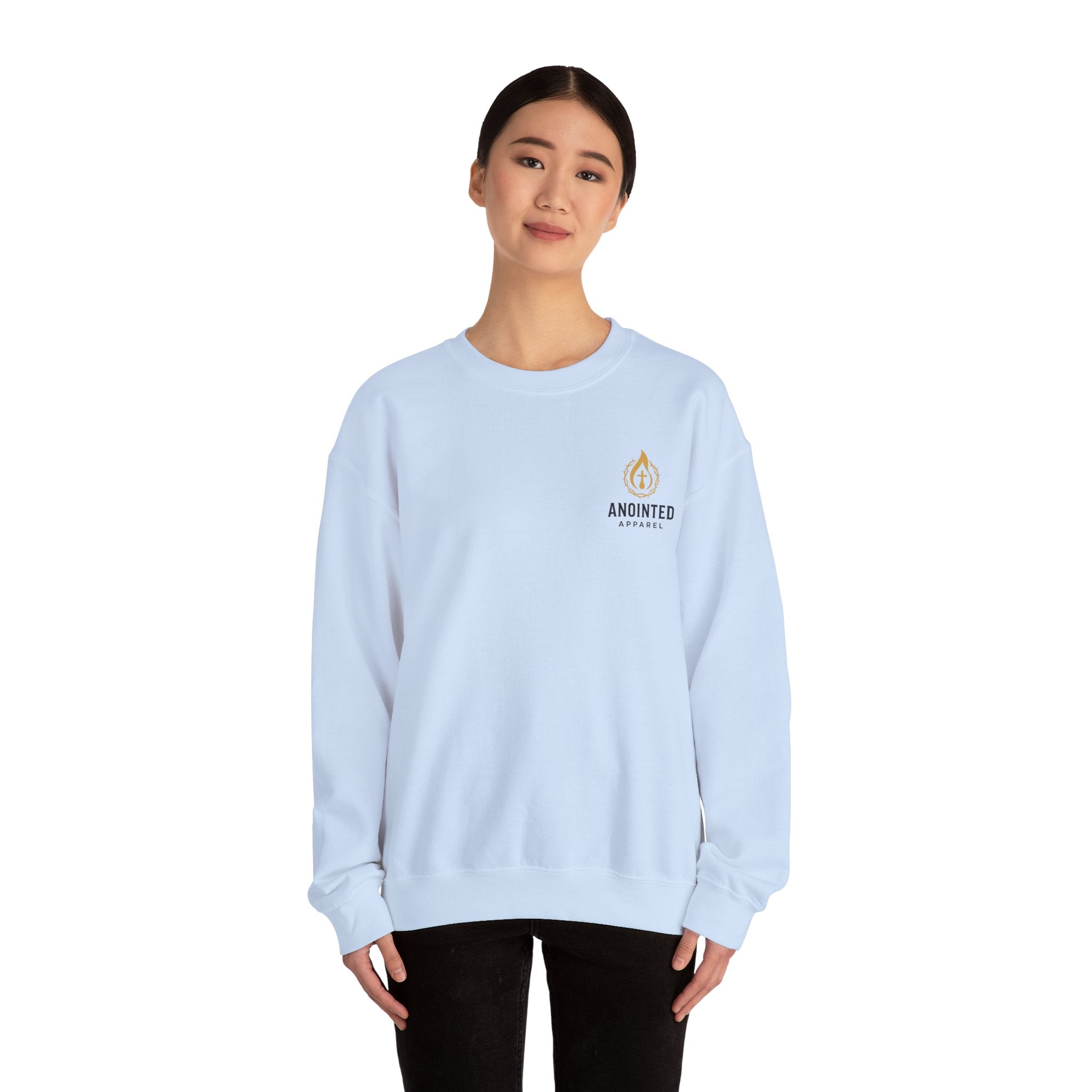 Graves Into Gardens Crewneck Sweatshirt (Design on Back/Logo on Front)