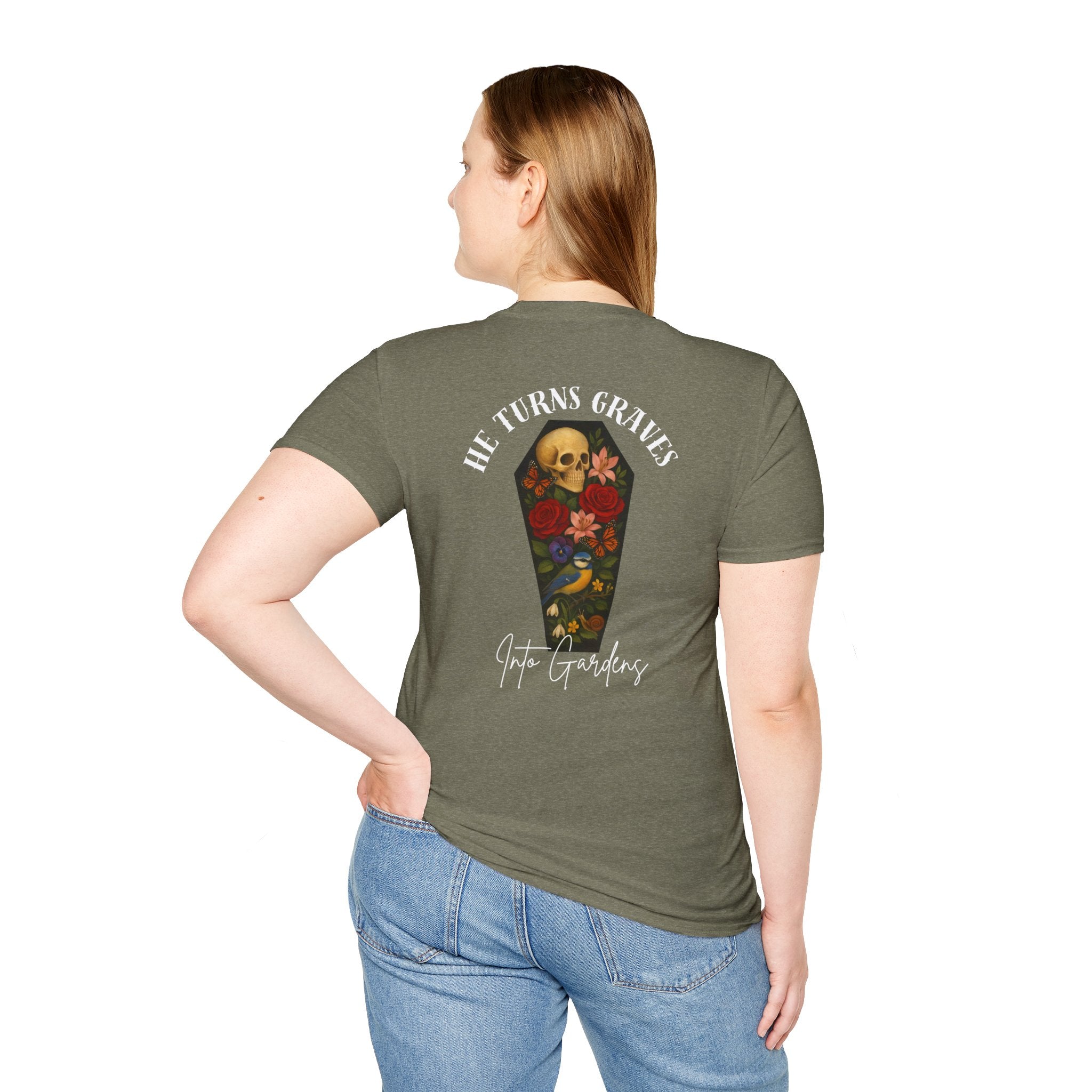 "Graves Into Gardens" (Design on Back/Logo on Front)