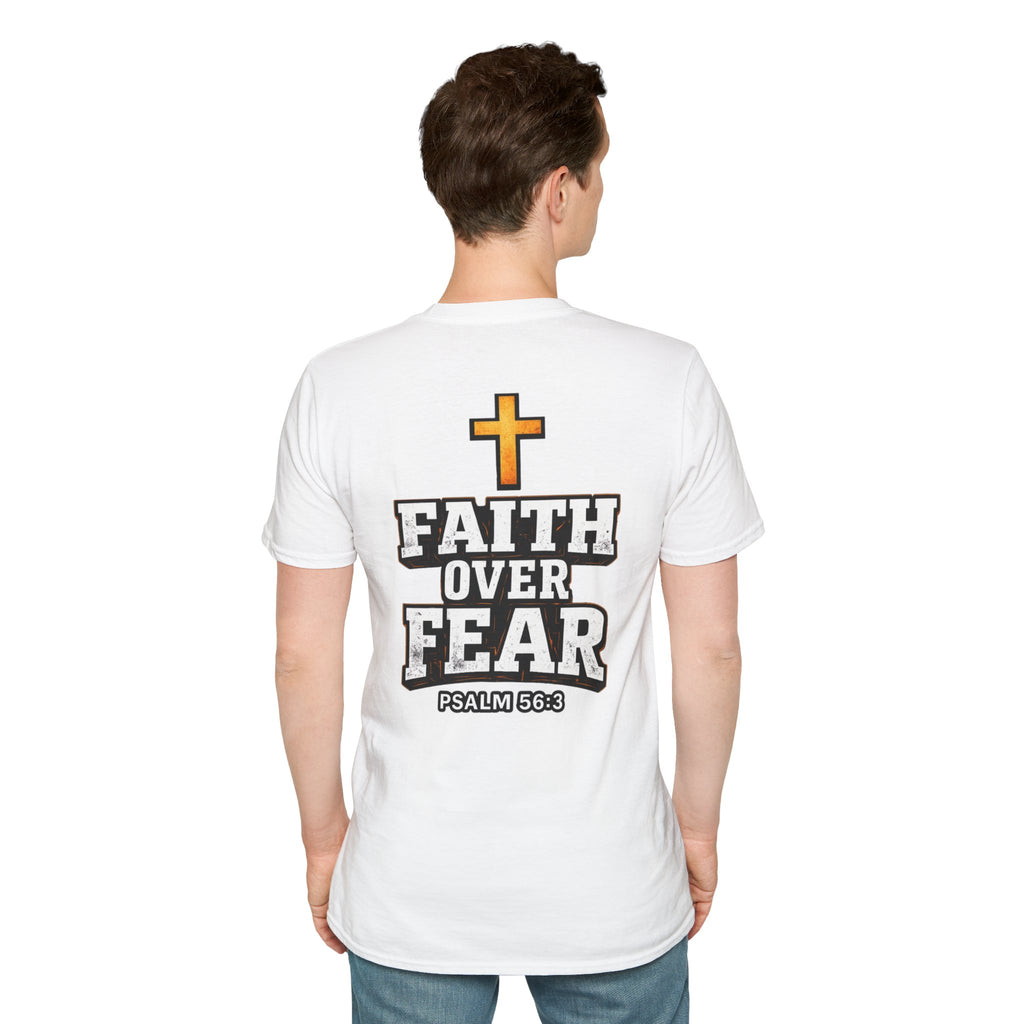 "Faith Over Fear" (Design on Back/Logo On Front)