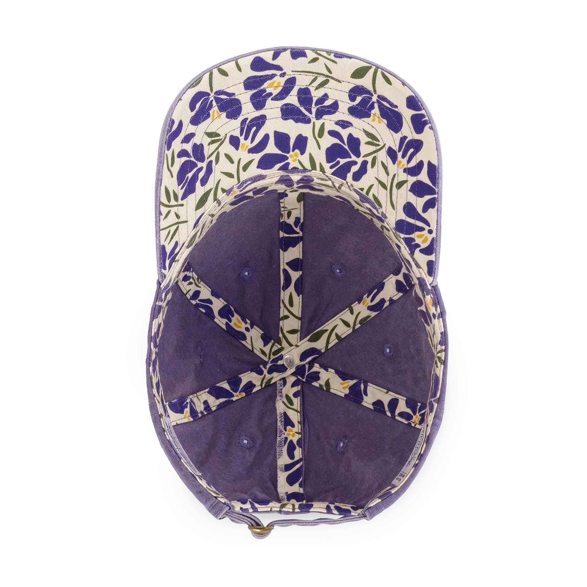 Women's "Anointed" Christian Cap (Blue Logo) (makeup-resistant, concealed ponytail opening)