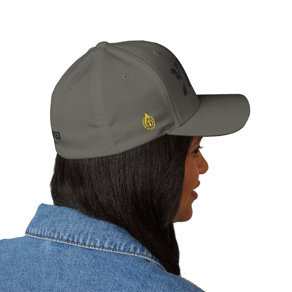 Signature Series "YHWH" FlexFit Closed-Back (Black) (Triple Embroidered)