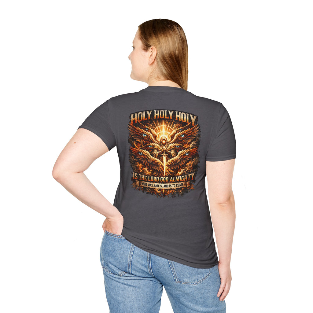 "HOLY, HOLY, HOLY!" (Design on Back/Logo on Front)