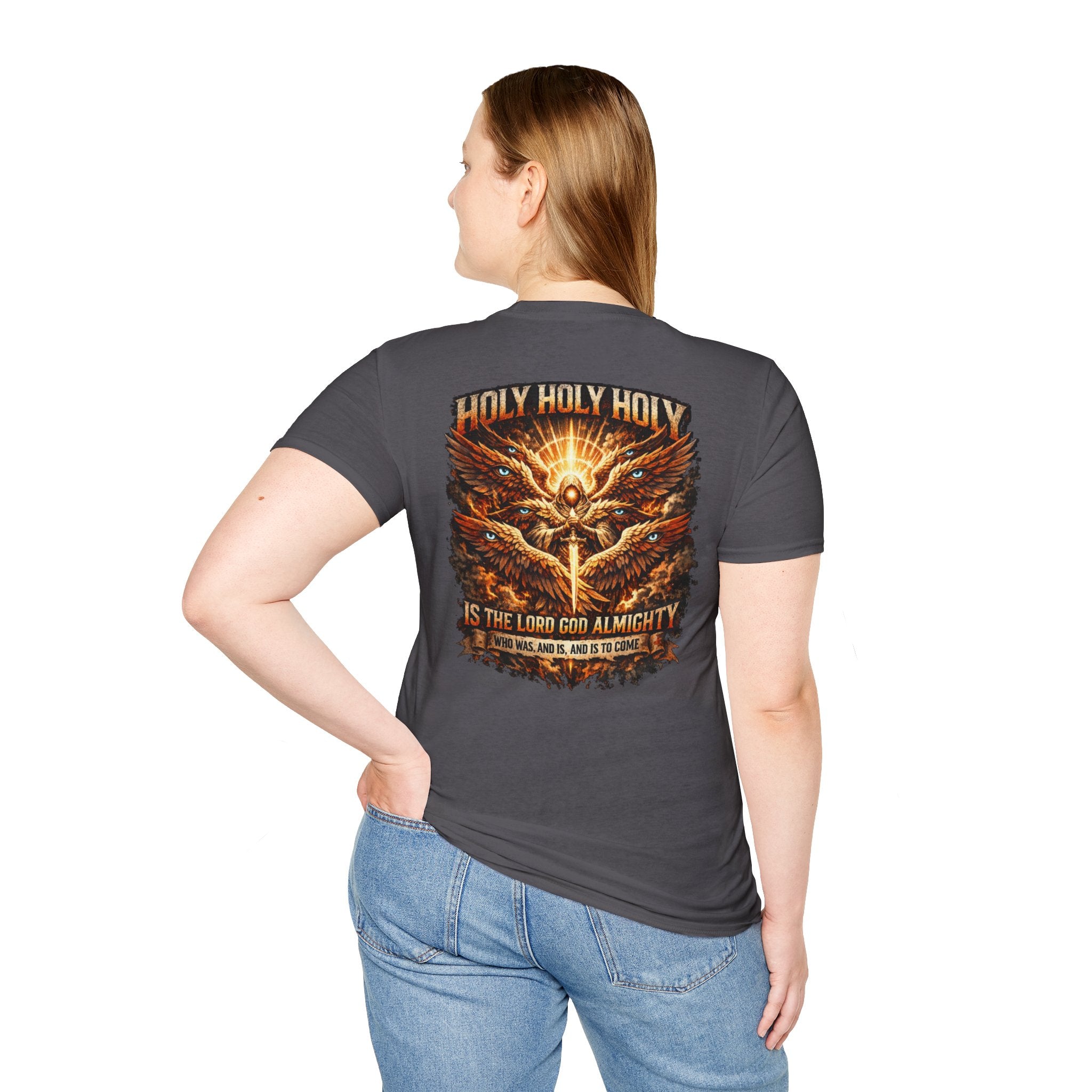 "HOLY, HOLY, HOLY!" (Design on Back/Logo on Front)