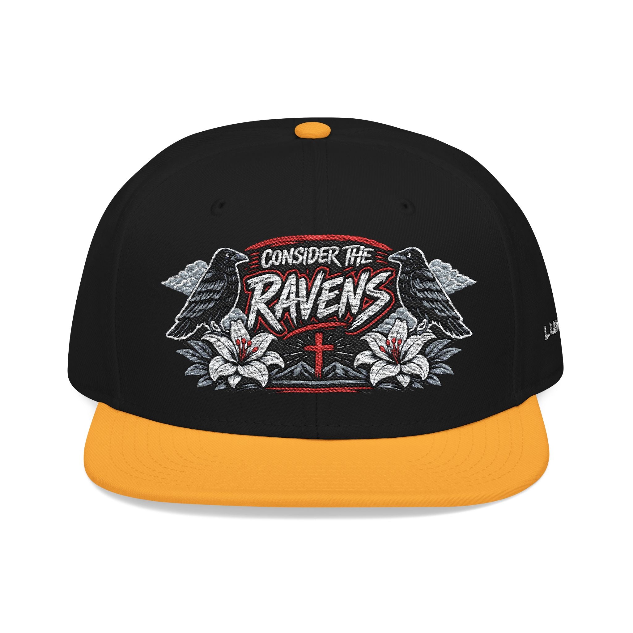 "Ravens and Lilies" v2 Exalted Edition (Embroidered Front/Side/Back)
