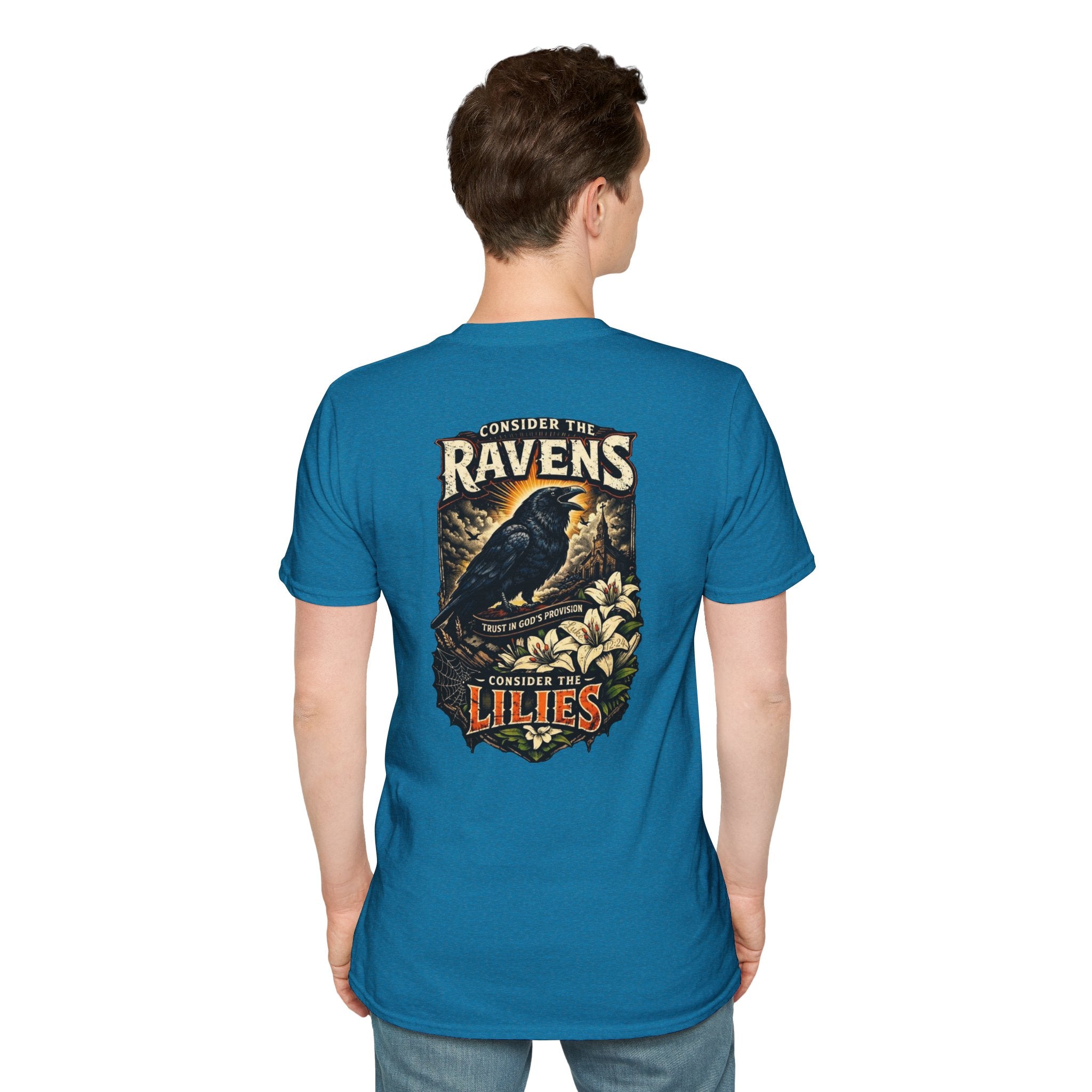 "Consider the Ravens" (Design on Back/Logo on Front)