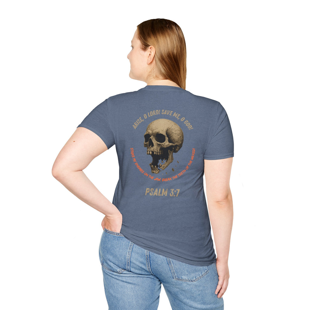 Psalm 3:7 - "Arise, O Lord!" (Design on Back/Logo on Front)