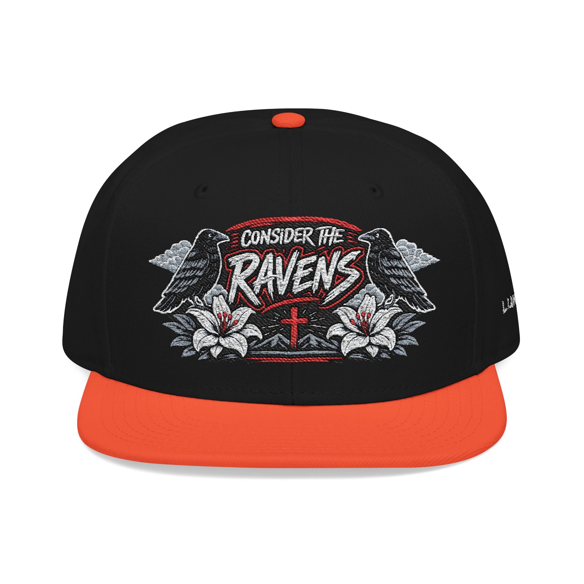 "Ravens and Lilies" v2 Exalted Edition (Embroidered Front/Side/Back)