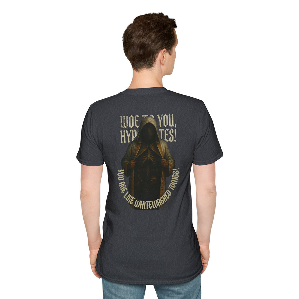 "Whitewashed Tombs" (Design on Back/Logo on Front)