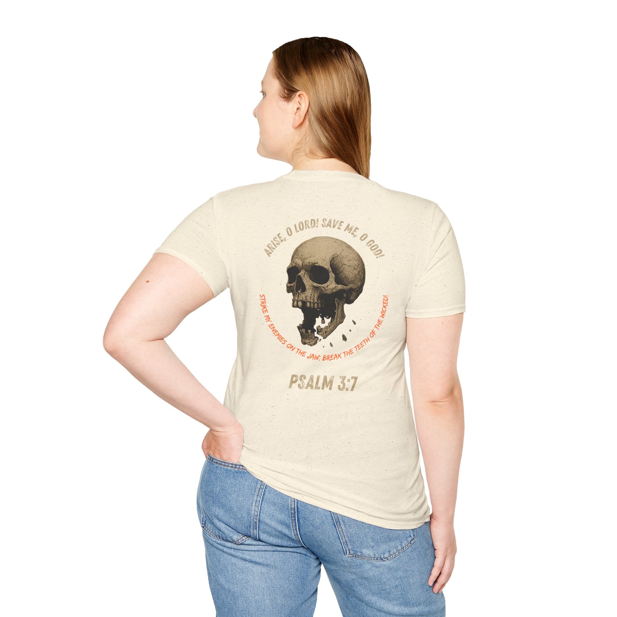 Psalm 3:7 - "Arise, O Lord!" (Design on Back/Logo on Front)