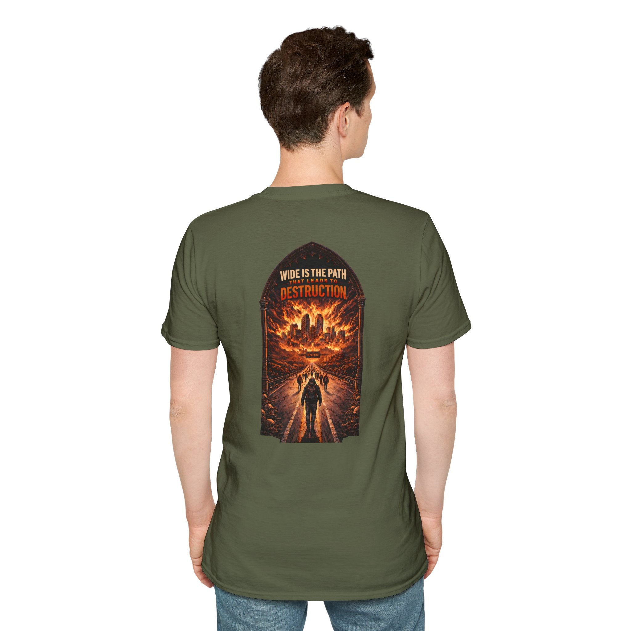 "The Path to Destruction" (Design on Back/Logo on Front)