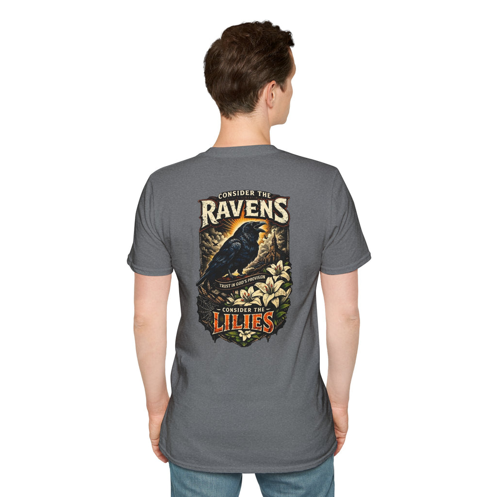 "Consider the Ravens" (Design on Back/Logo on Front)