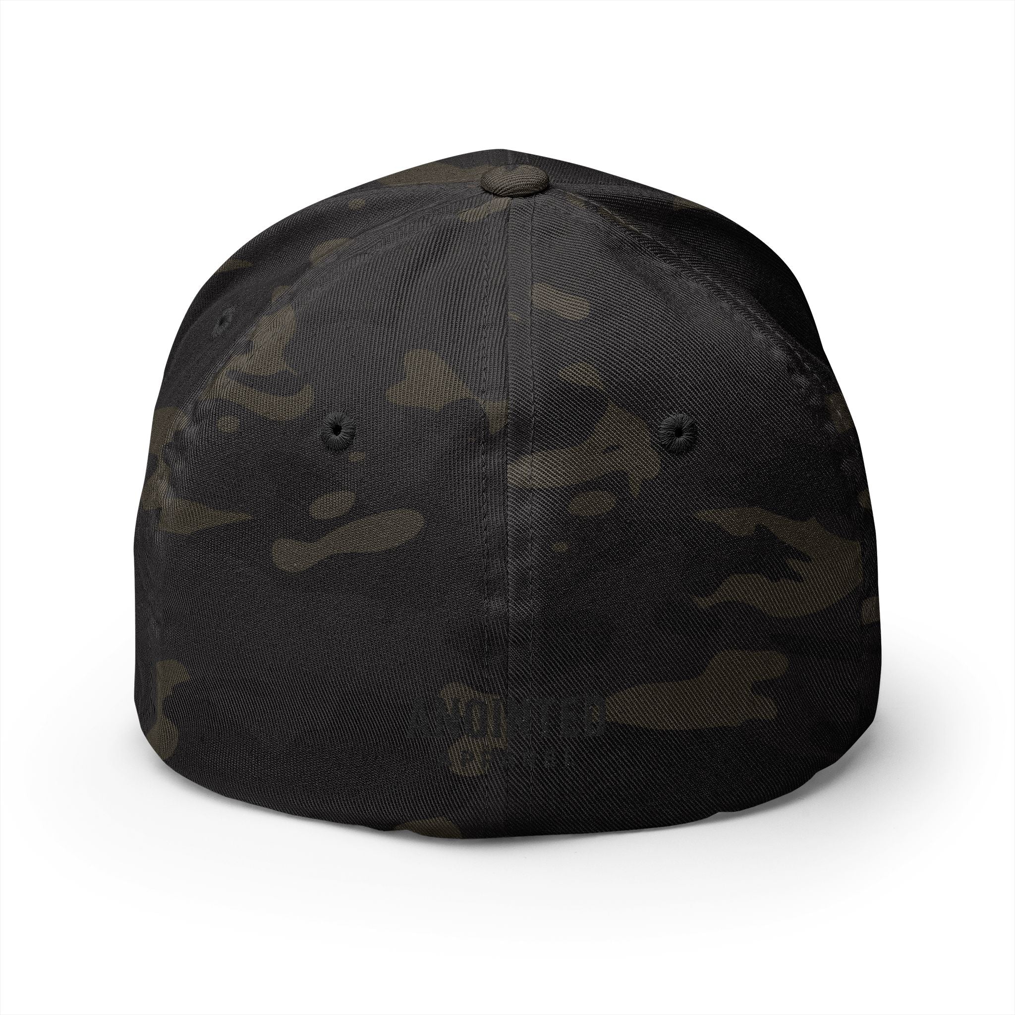 Signature Series "YHWH" FlexFit Closed-Back (Black) (Triple Embroidered)
