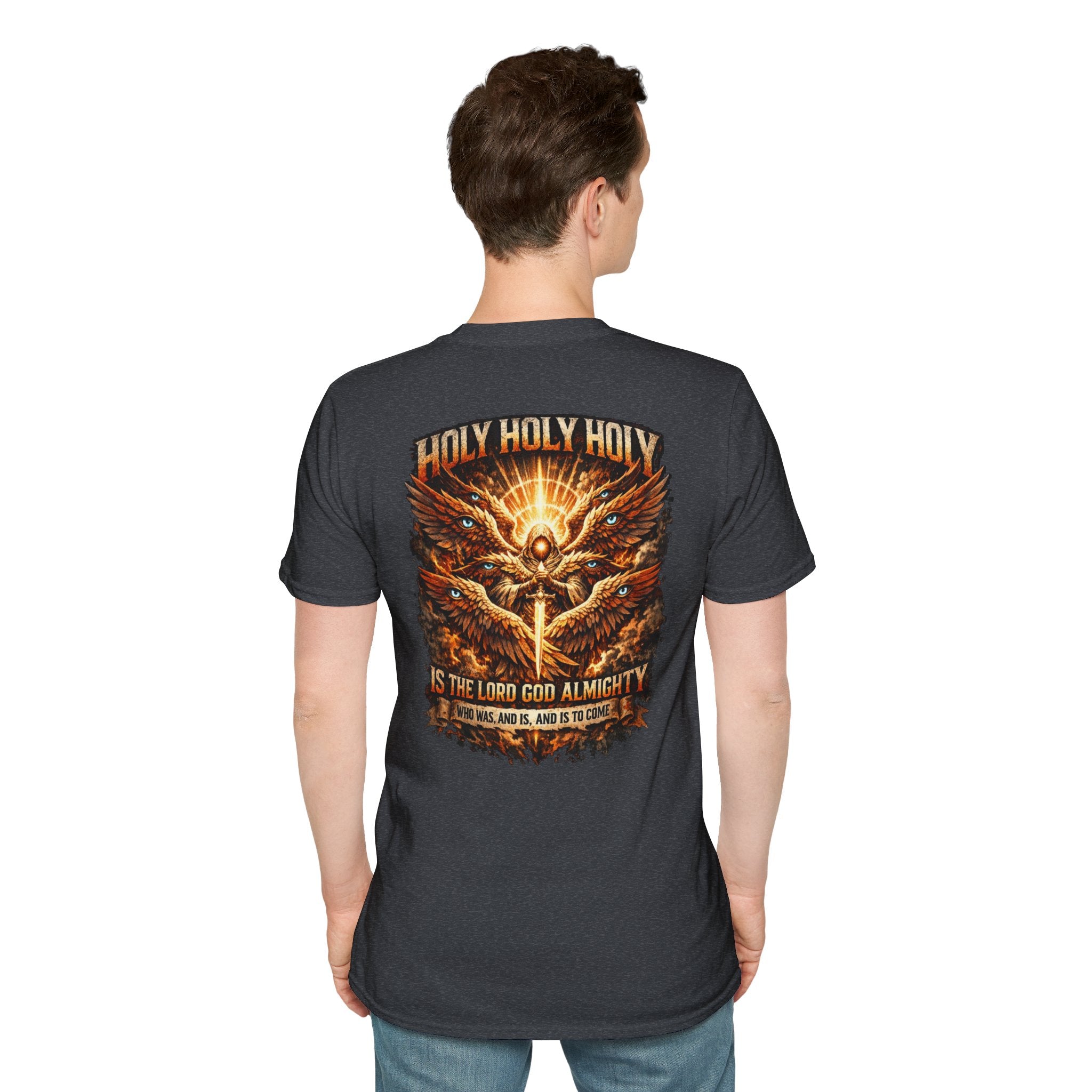 "HOLY, HOLY, HOLY!" (Design on Back/Logo on Front)