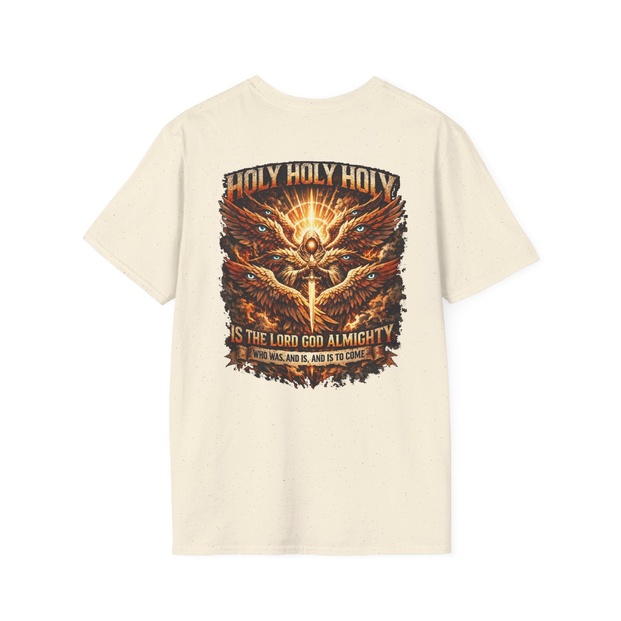 "HOLY, HOLY, HOLY!" (Design on Back/Logo on Front)