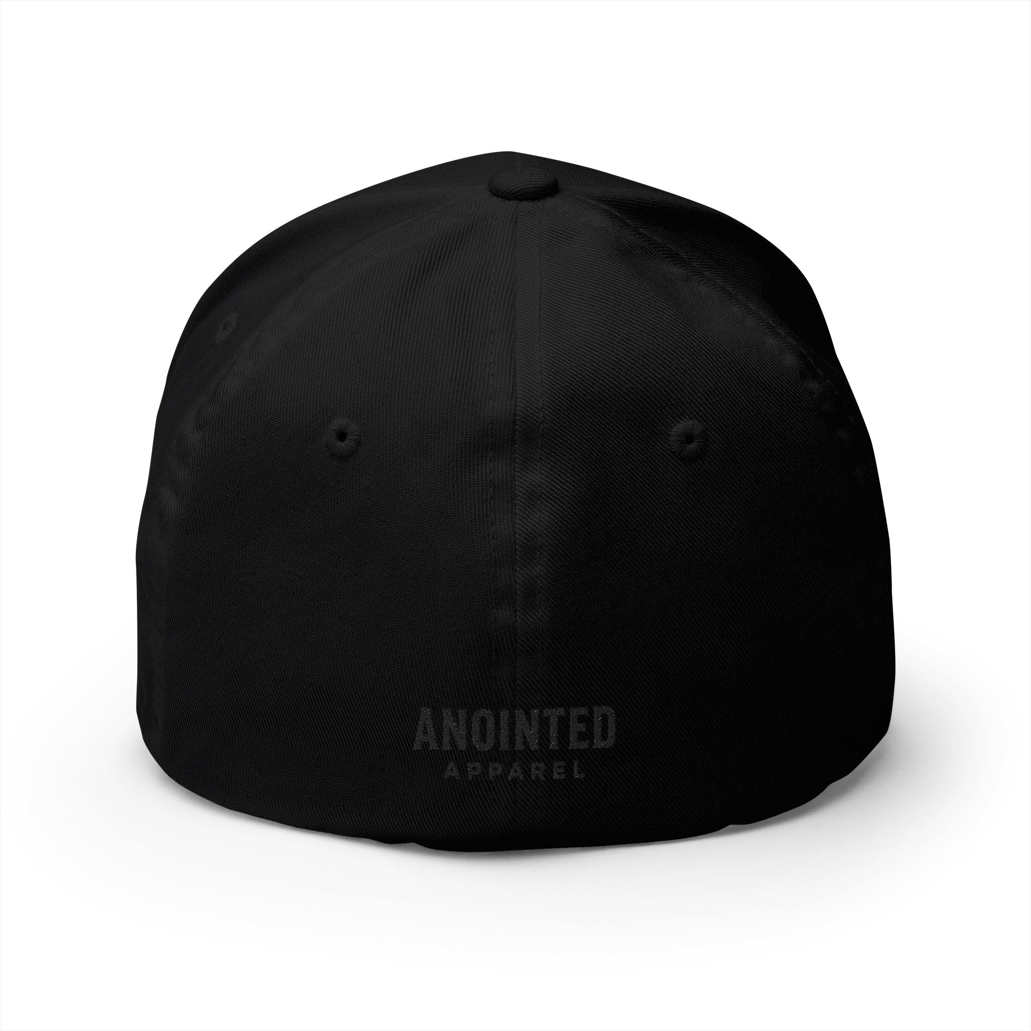 Signature Series "YHWH" FlexFit Closed-Back (Black) (Triple Embroidered)