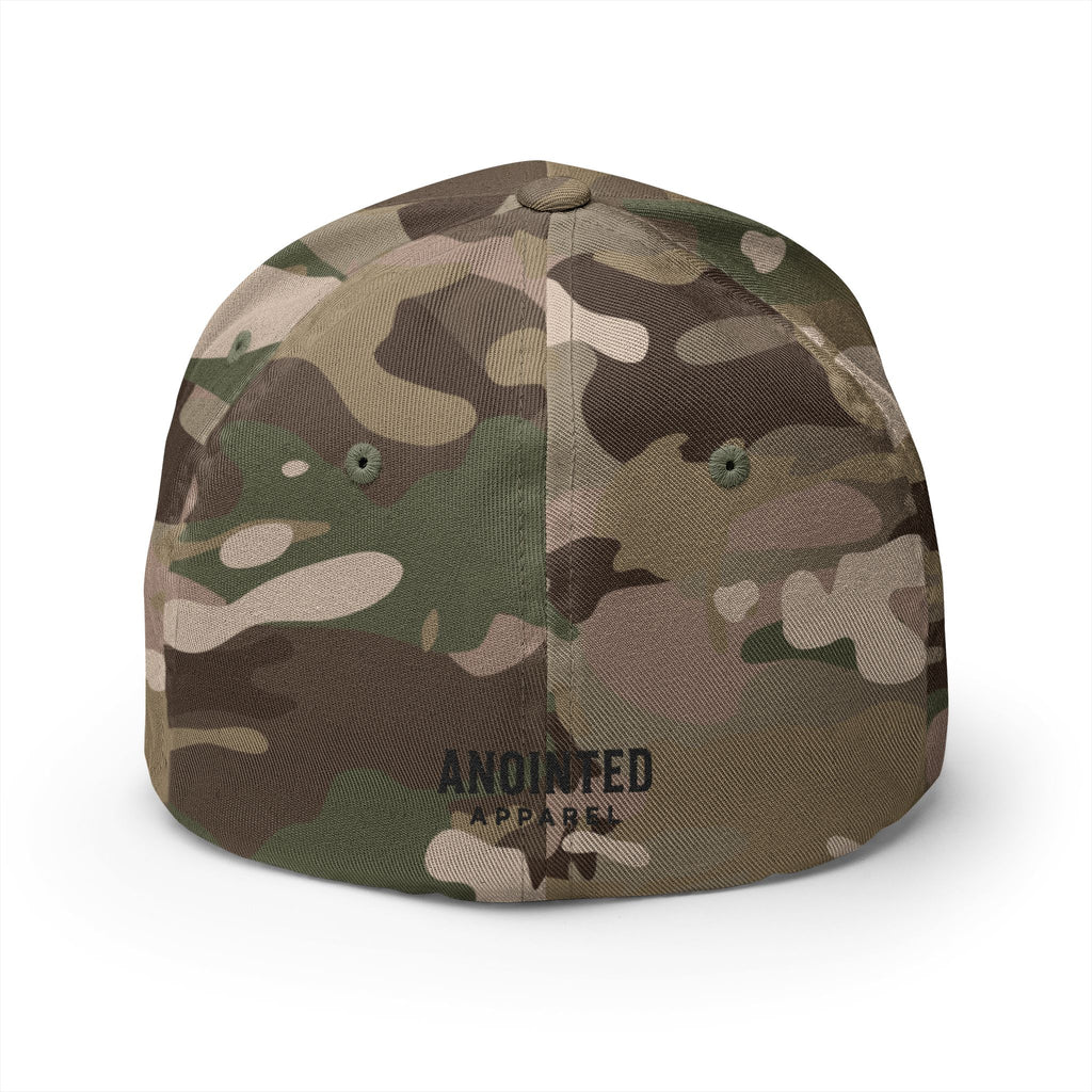 Signature Series "YHWH" FlexFit Closed-Back (Black) (Triple Embroidered)
