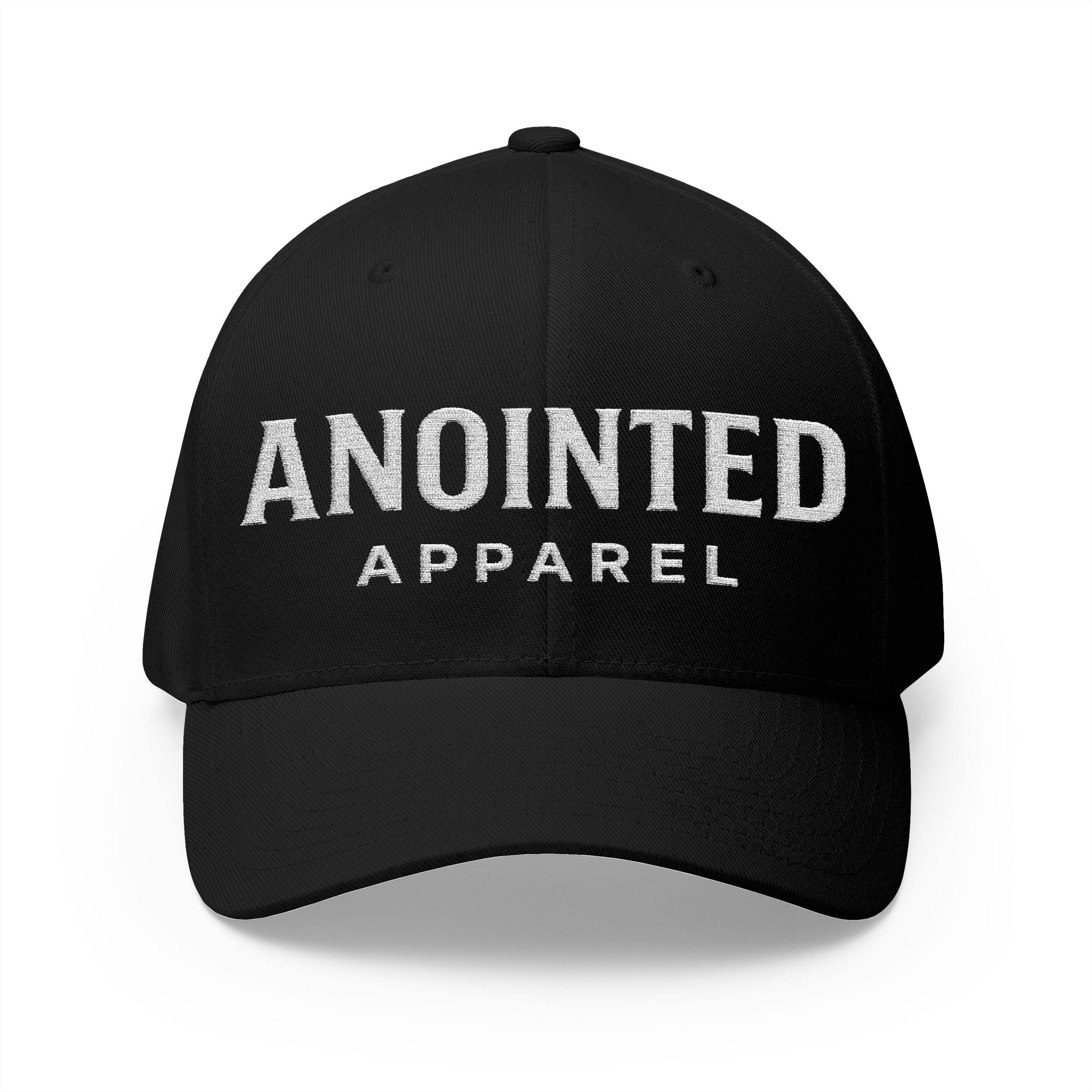 "Anointed" Christian FlexFit Hat – Elevated Edition (Front + Side Embroidery)
