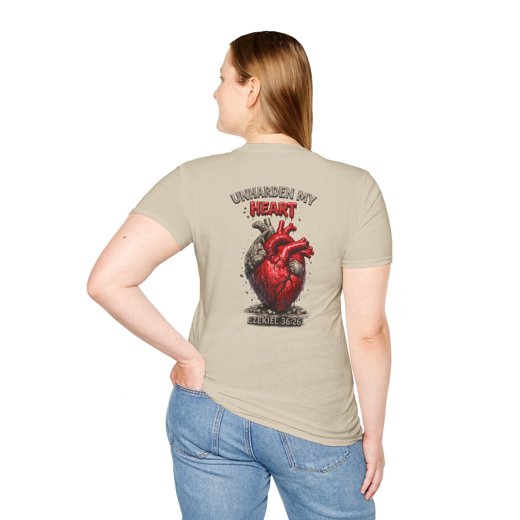 "Heart of Flesh" (Design on Back/Logo on Front)
