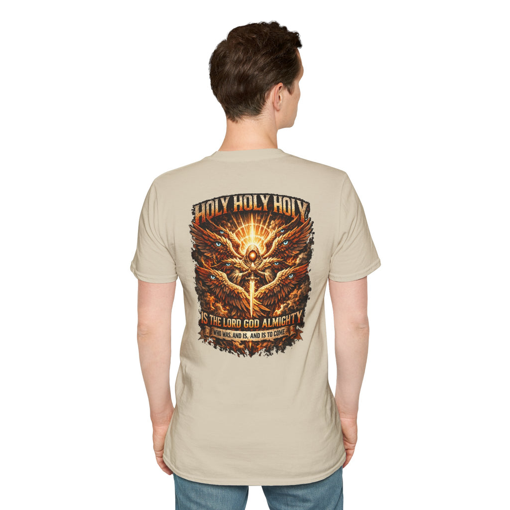 "HOLY, HOLY, HOLY!" (Design on Back/Logo on Front)