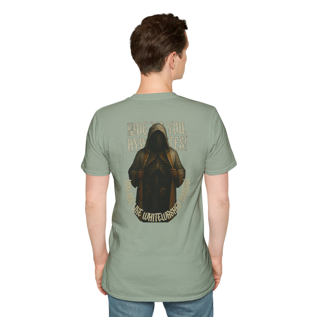 "Whitewashed Tombs" (Design on Back/Logo on Front)