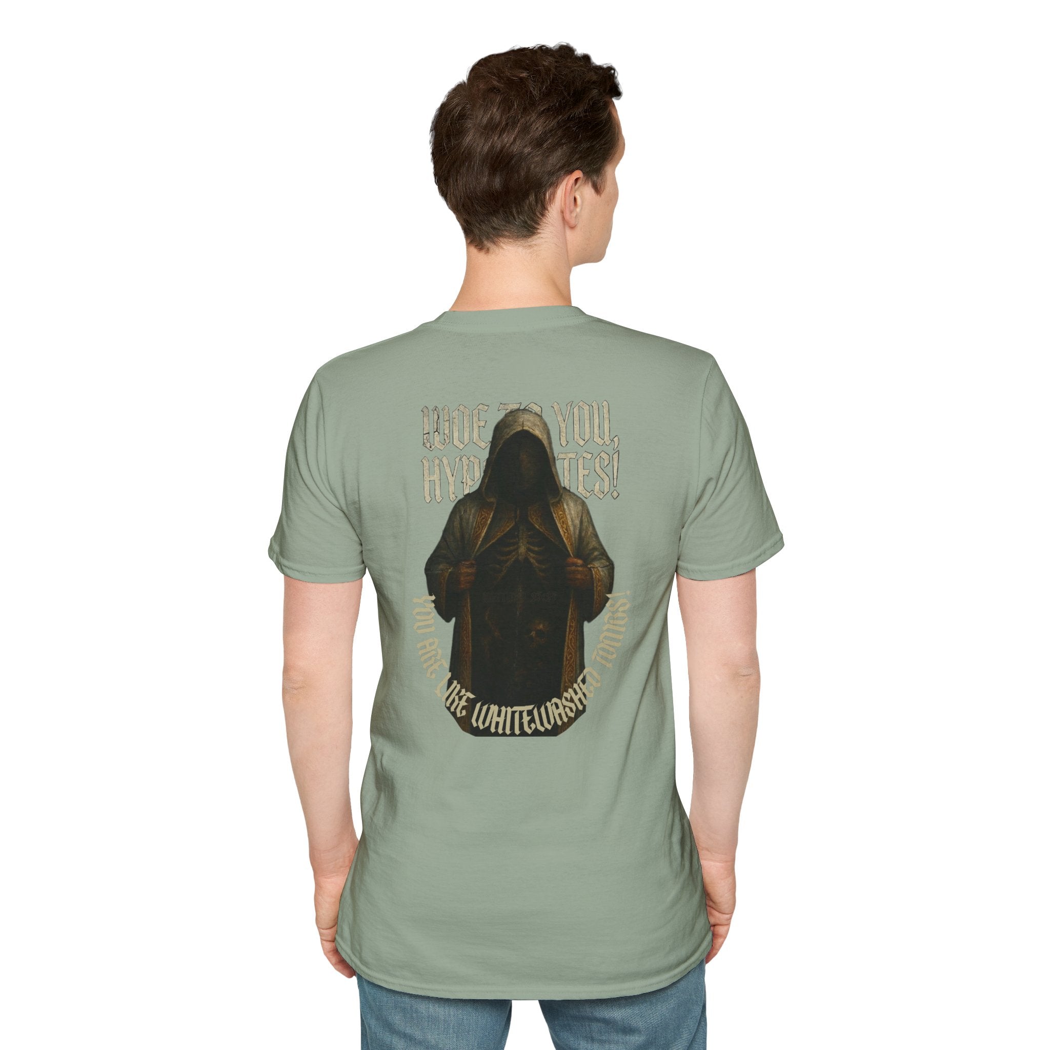 "Whitewashed Tombs" (Design on Back/Logo on Front)
