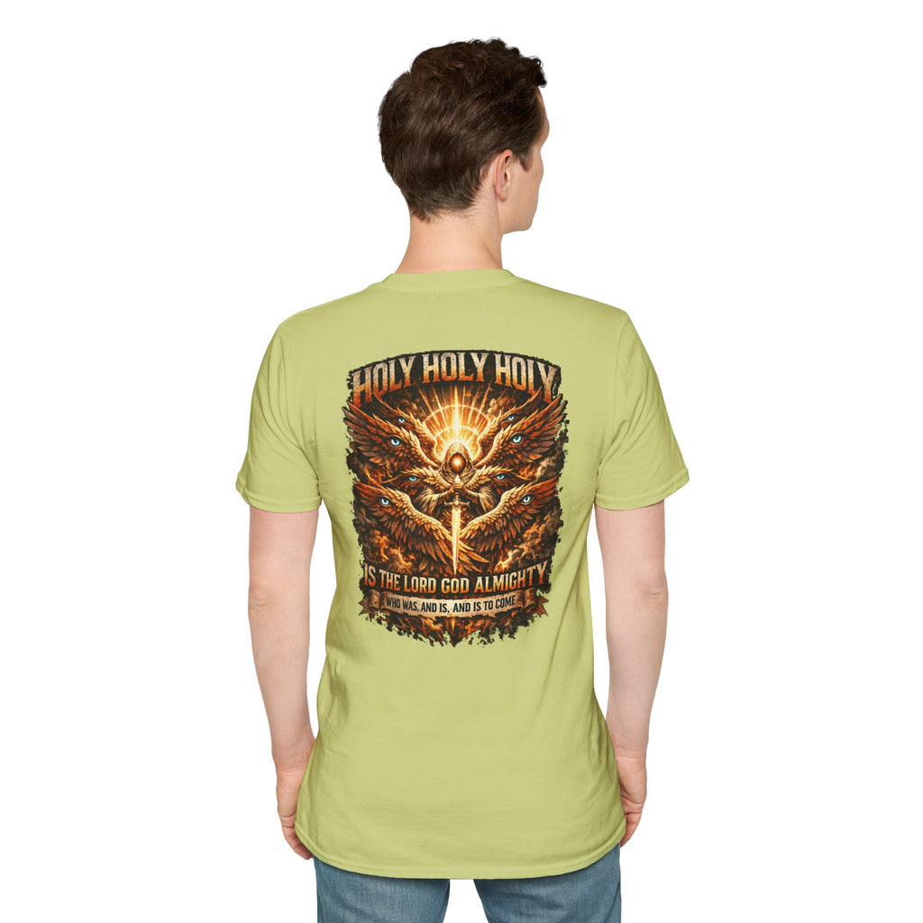 "HOLY, HOLY, HOLY!" (Design on Back/Logo on Front)