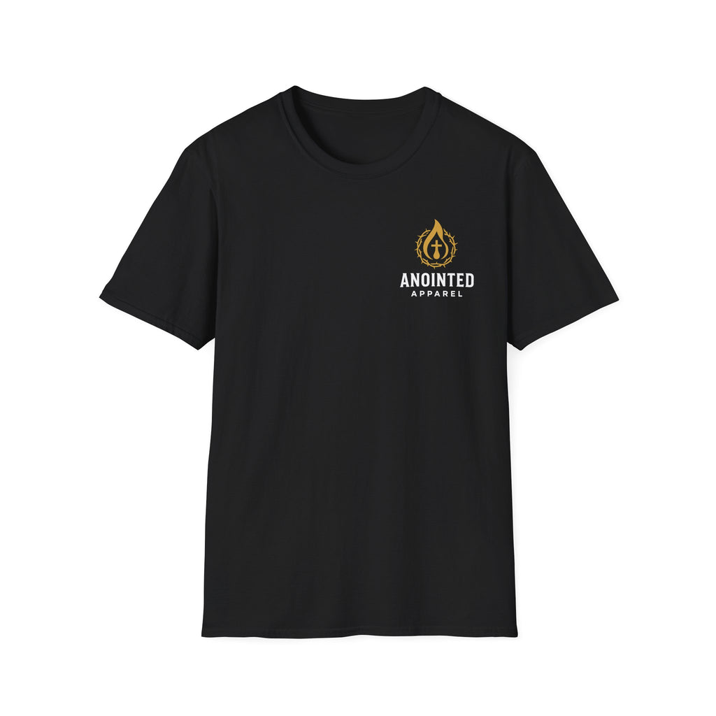 "Saved by Grace" (Design on Back/Logo on Front)