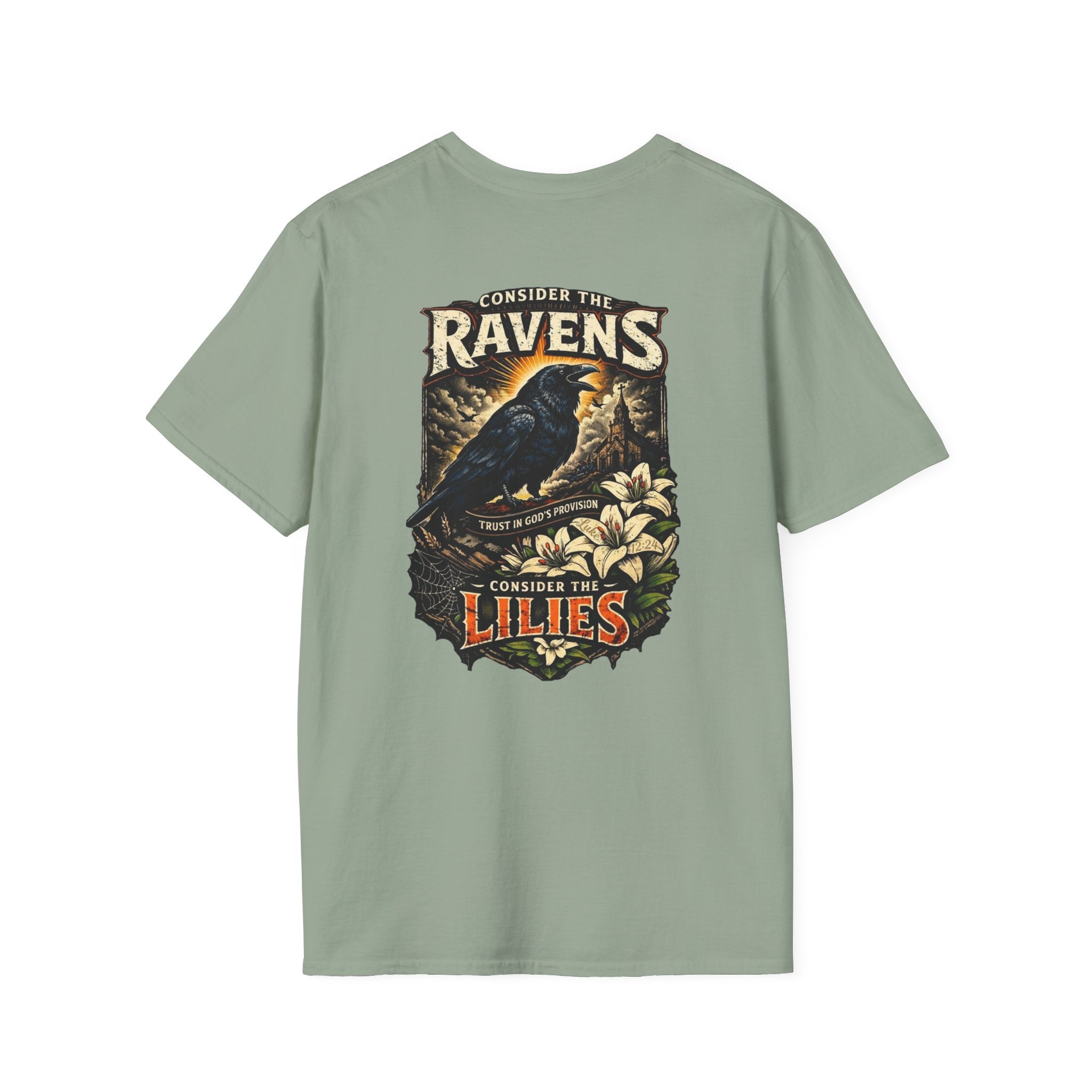 "Consider the Ravens" (Design on Back/Logo on Front)