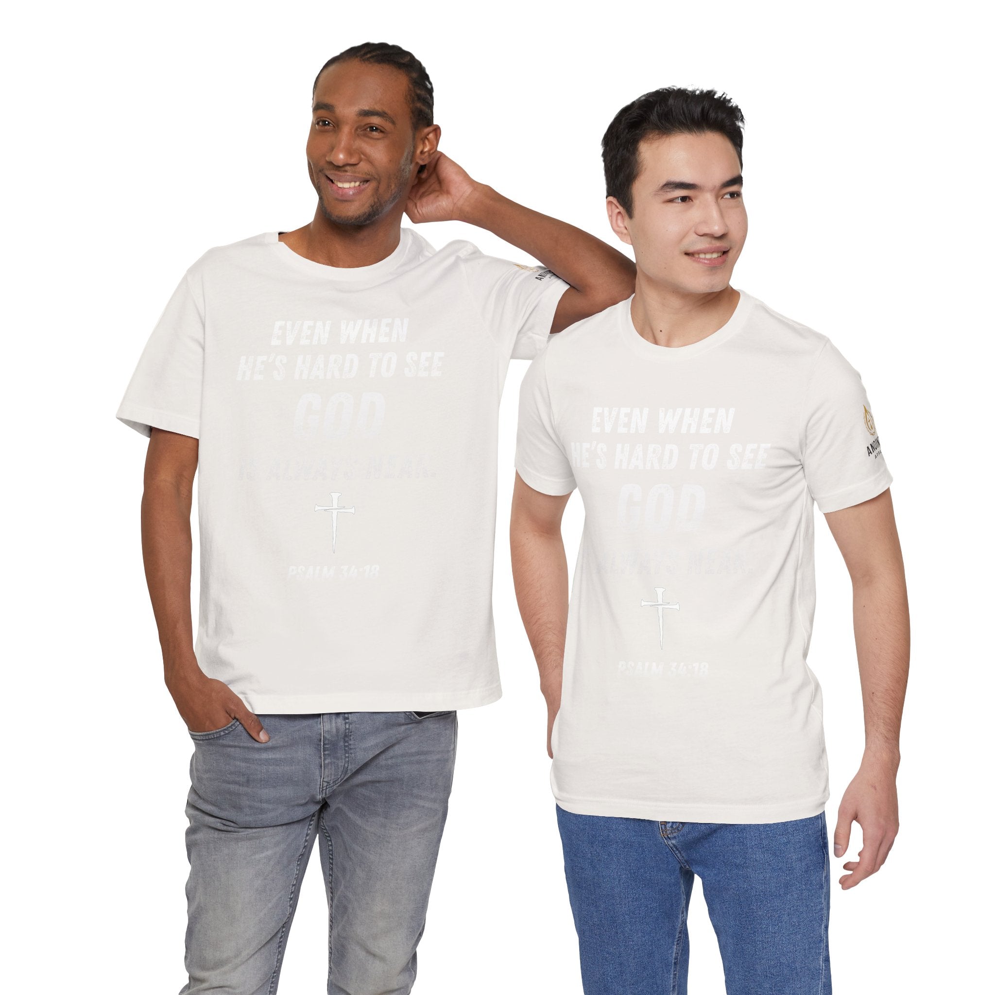 "God is Near" (Design on Front/Logo on Sleeve)