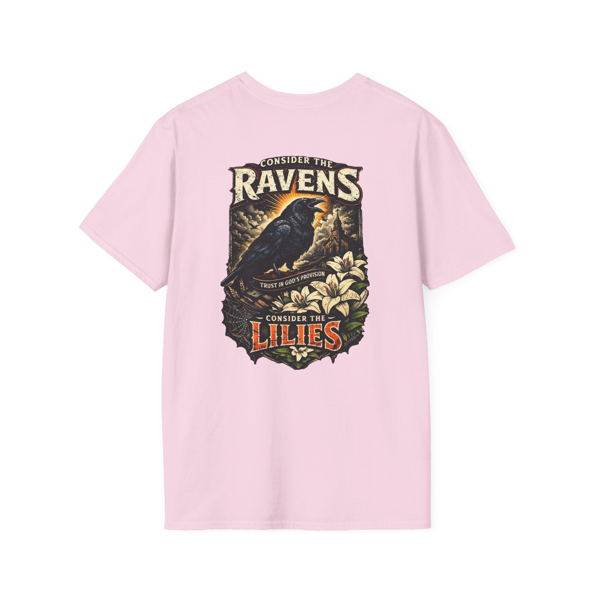 "Consider the Ravens" (Design on Back/Logo on Front)