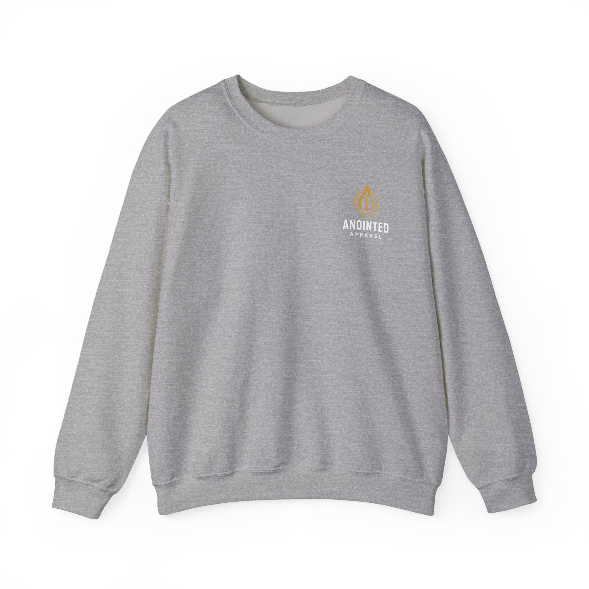 Graves Into Gardens Crewneck Sweatshirt (Design on Back/Logo on Front)