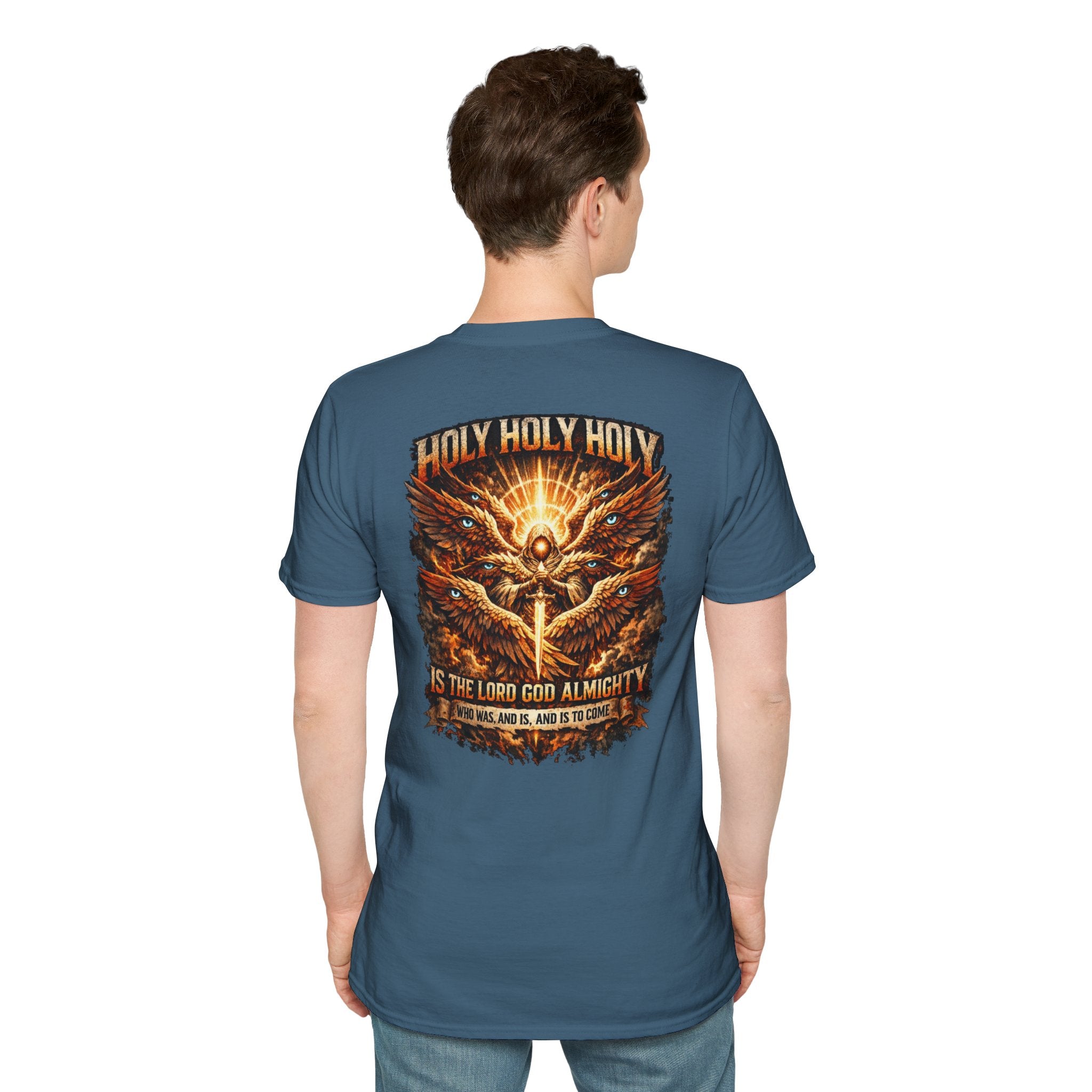 "HOLY, HOLY, HOLY!" (Design on Back/Logo on Front)