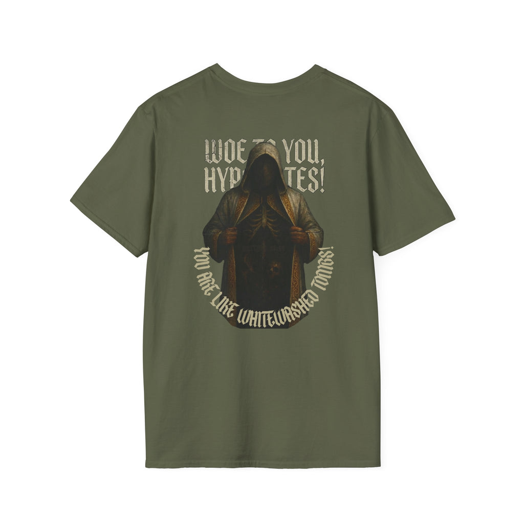 "Whitewashed Tombs" (Design on Back/Logo on Front)