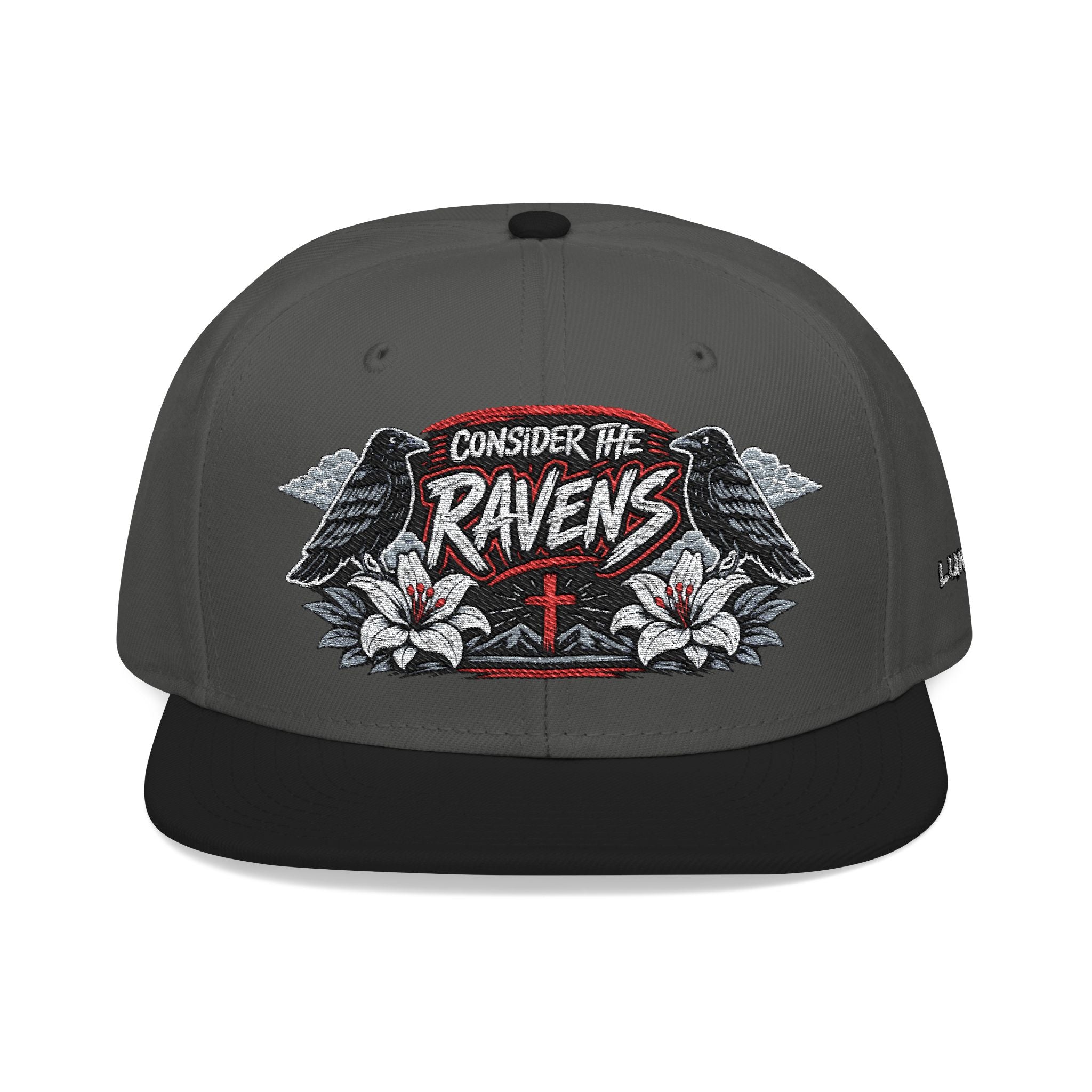 "Ravens and Lilies" v2 Exalted Edition (Embroidered Front/Side/Back)