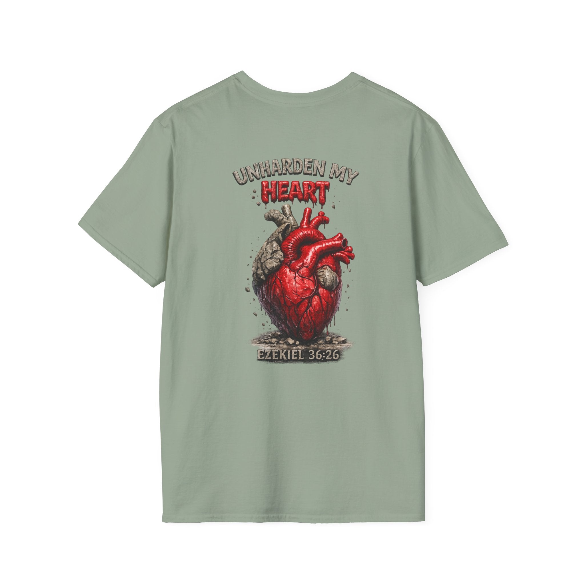 "Heart of Flesh" (Design on Back/Logo on Front)