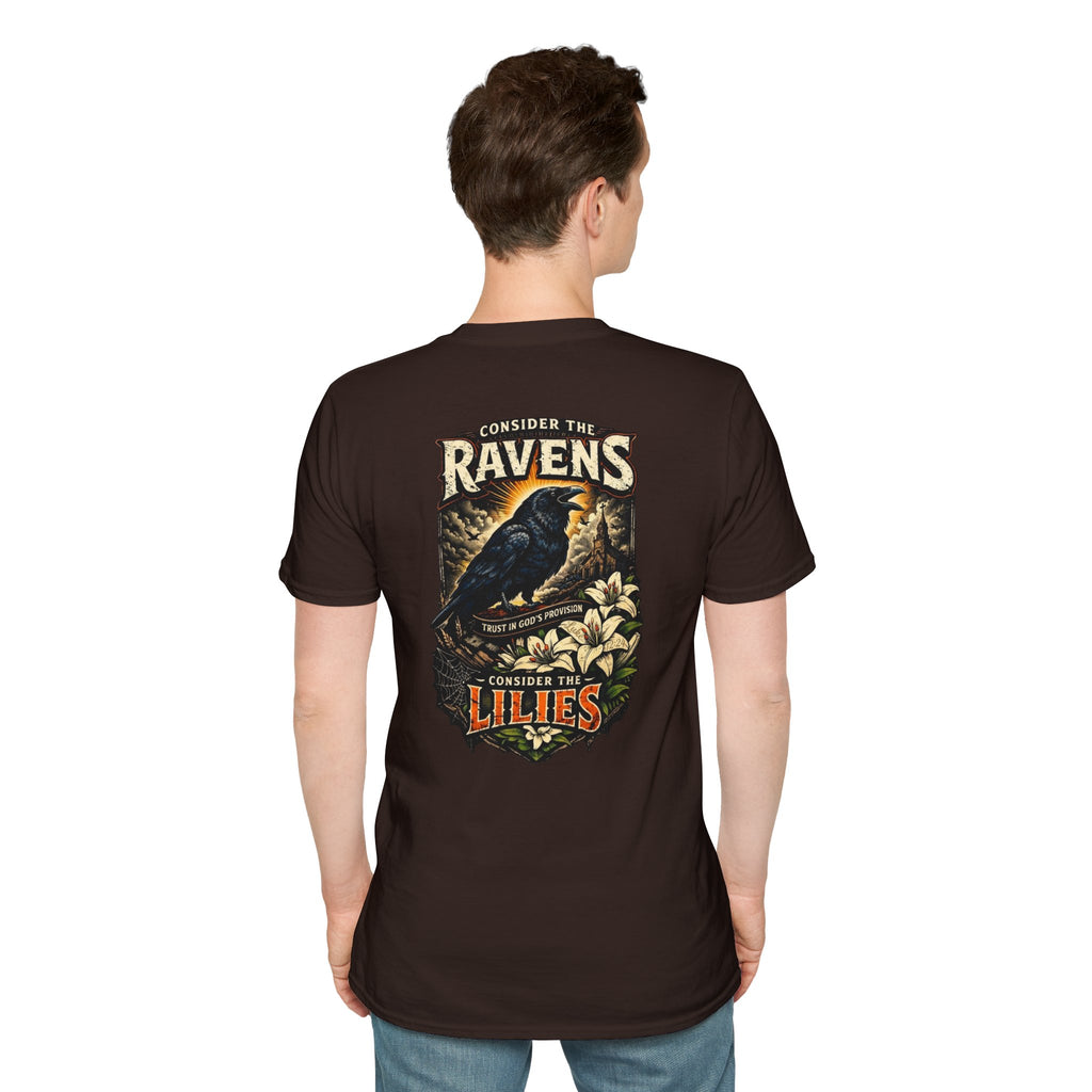 "Consider the Ravens" (Design on Back/Logo on Front)