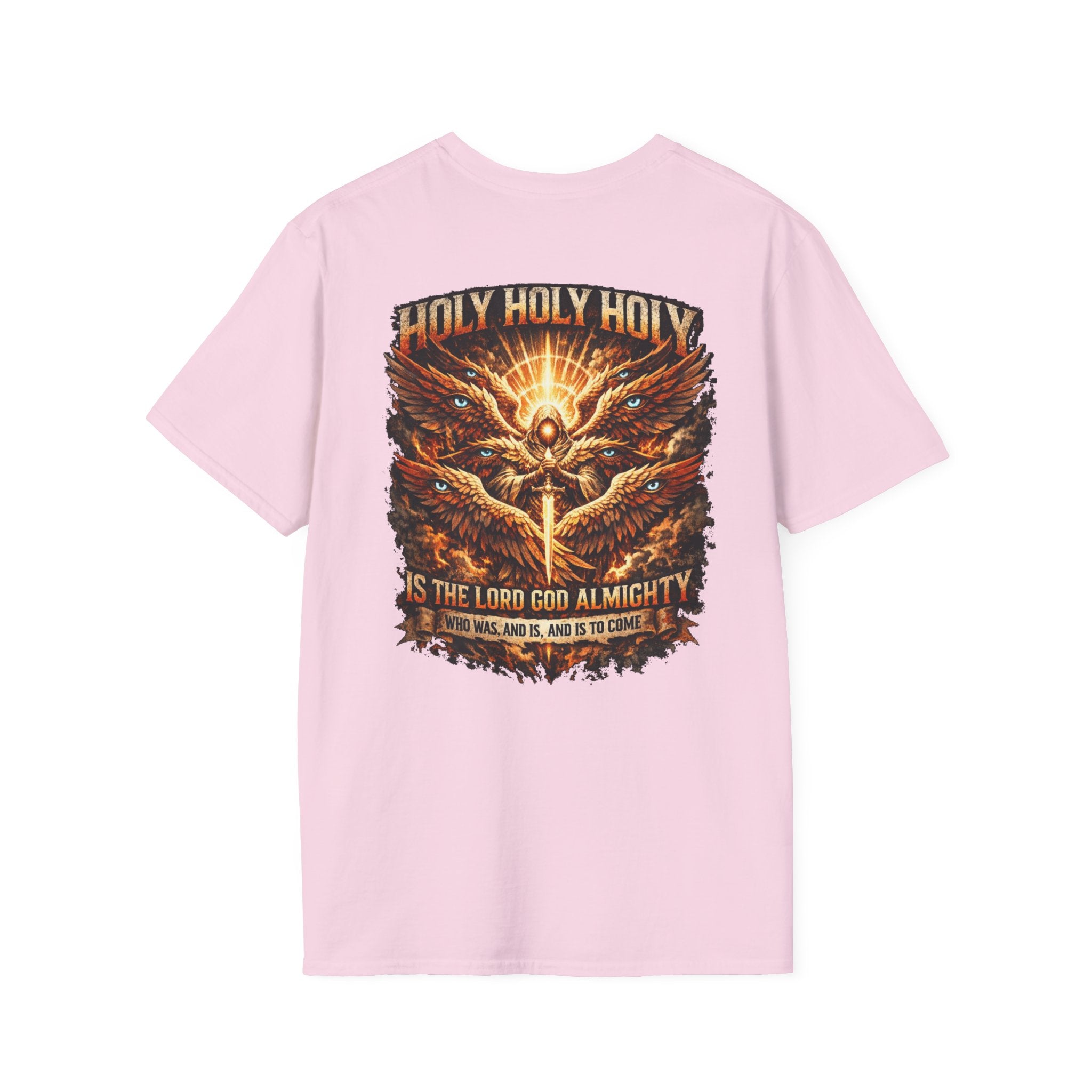 "HOLY, HOLY, HOLY!" (Design on Back/Logo on Front)