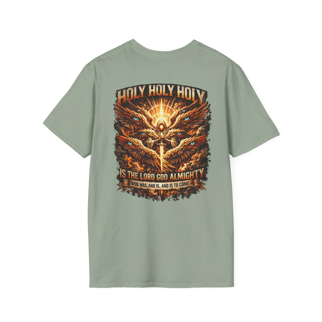"HOLY, HOLY, HOLY!" (Design on Back/Logo on Front)