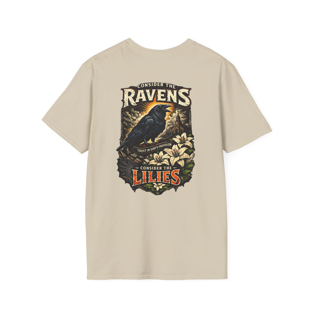 "Consider the Ravens" (Design on Back/Logo on Front)