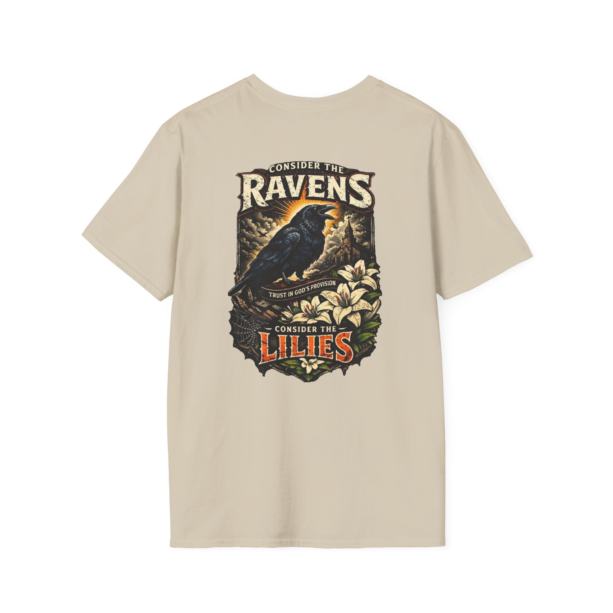 "Consider the Ravens" (Design on Back/Logo on Front)
