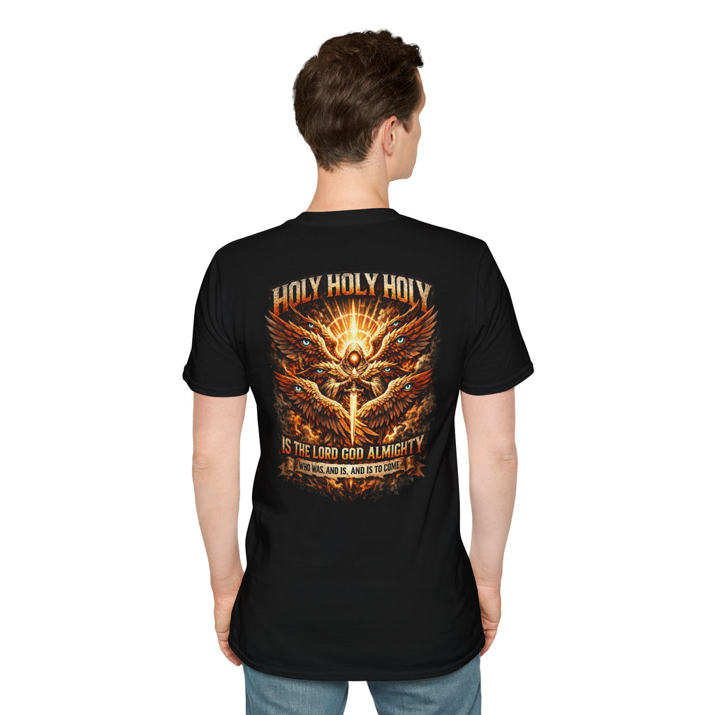 "HOLY, HOLY, HOLY!" (Design on Back/Logo on Front)