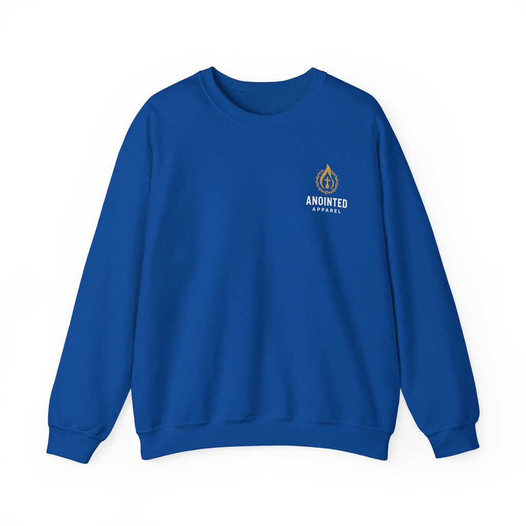 Graves Into Gardens Crewneck Sweatshirt (Design on Back/Logo on Front)
