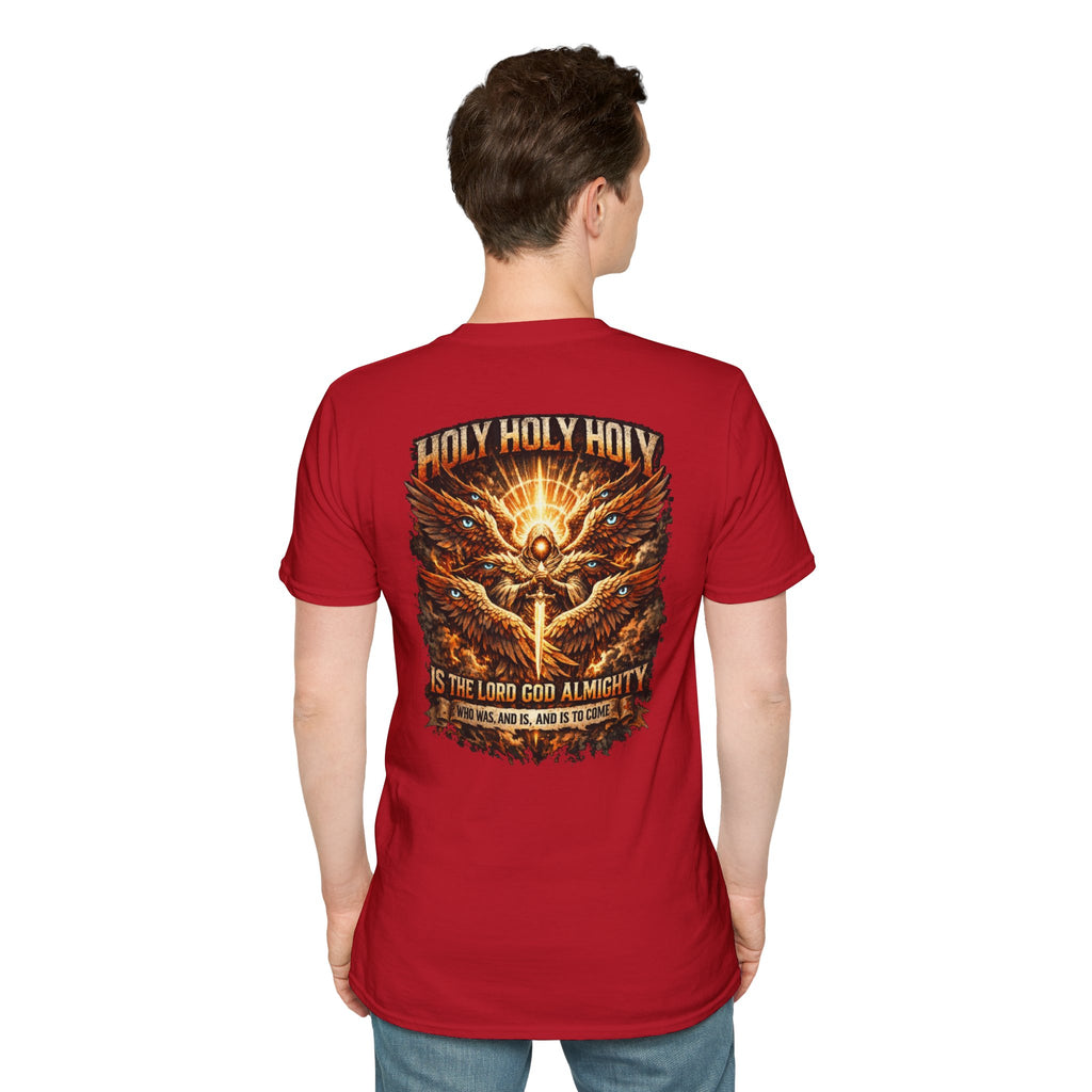 "HOLY, HOLY, HOLY!" (Design on Back/Logo on Front)