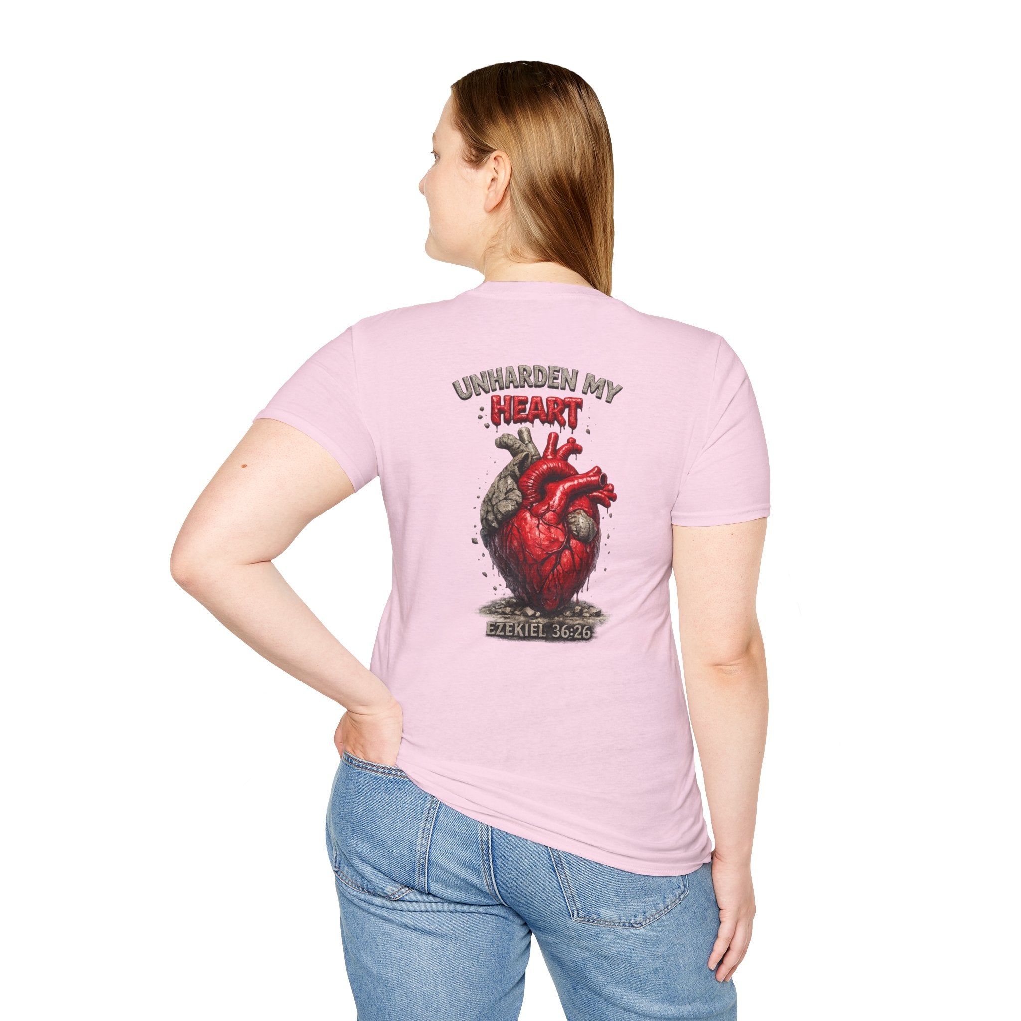 "Heart of Flesh" (Design on Back/Logo on Front)