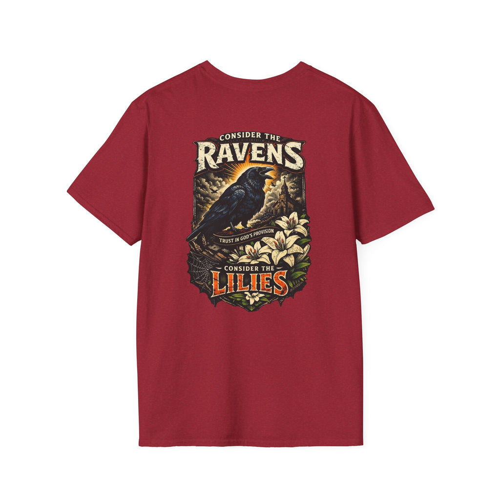 "Consider the Ravens" (Design on Back/Logo on Front)