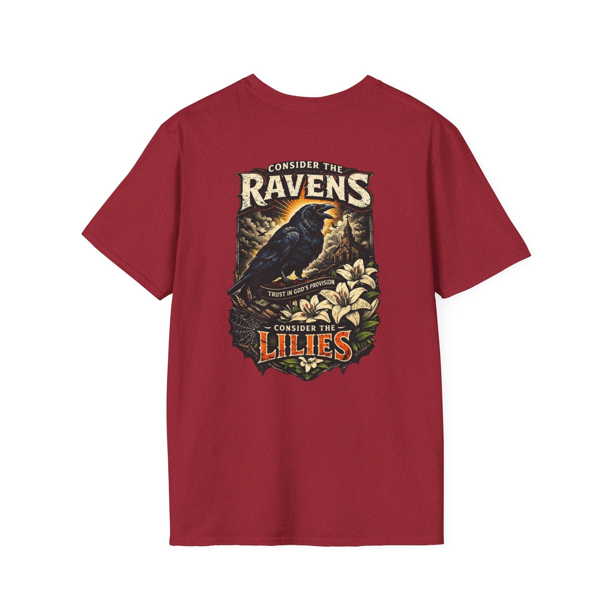 "Consider the Ravens" (Design on Back/Logo on Front)